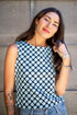 Floral Jacquard Top